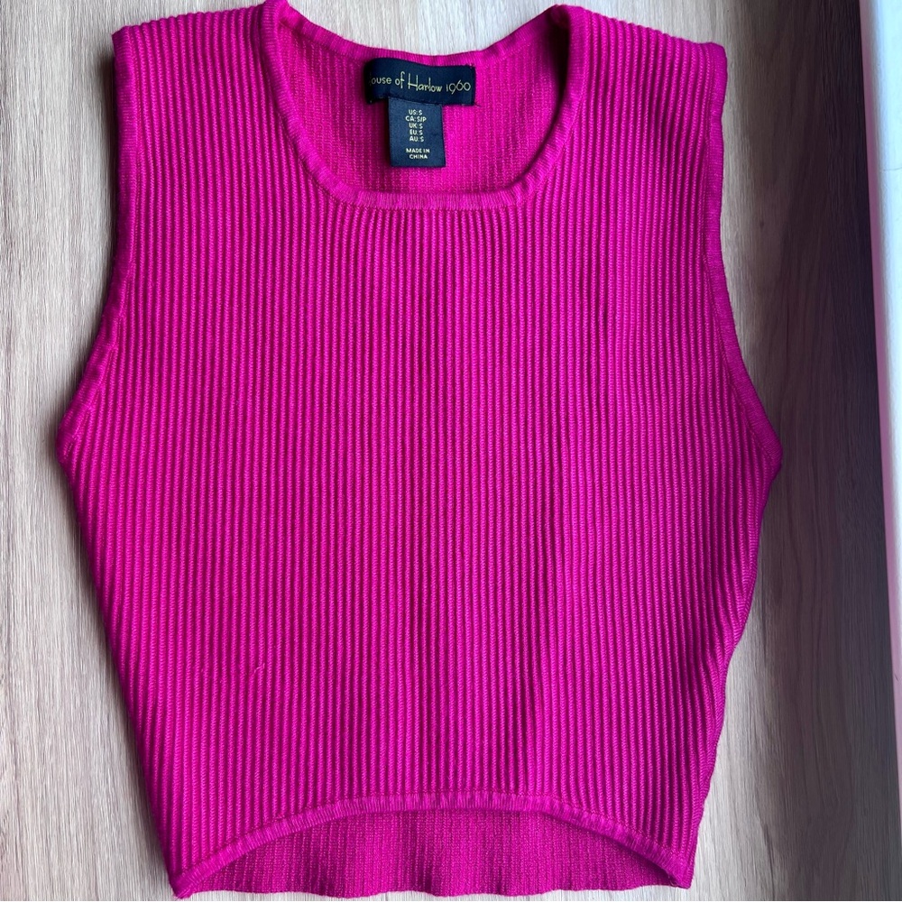 House of Harlow | Bright Pink Tank Top